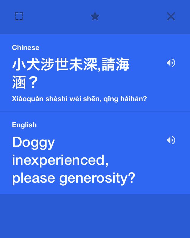 chinese translation